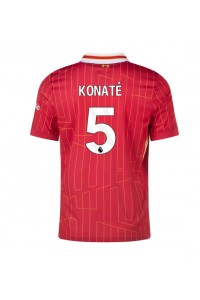 Fotbalové Dres Liverpool Ibrahima Konate #5 Domácí Oblečení 2024-25 Krátký Rukáv